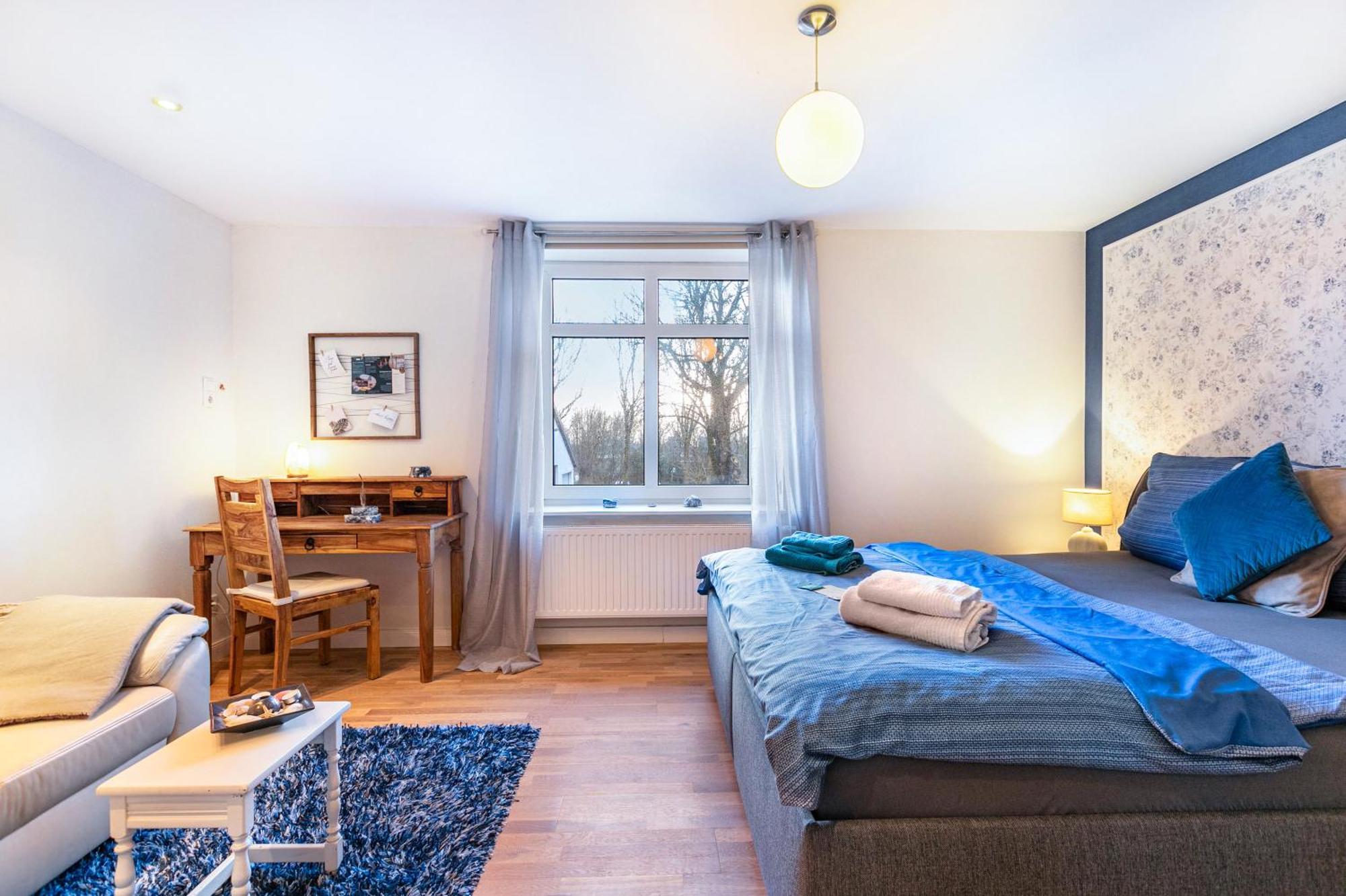Blauquarz Und Rauchquarz Apartman Reußenköge Kültér fotó